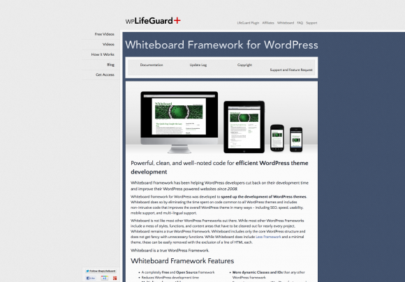 Blank & Bare WordPress HTML5 Frameworks