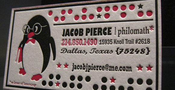 Best Business Card Designs From April 2012